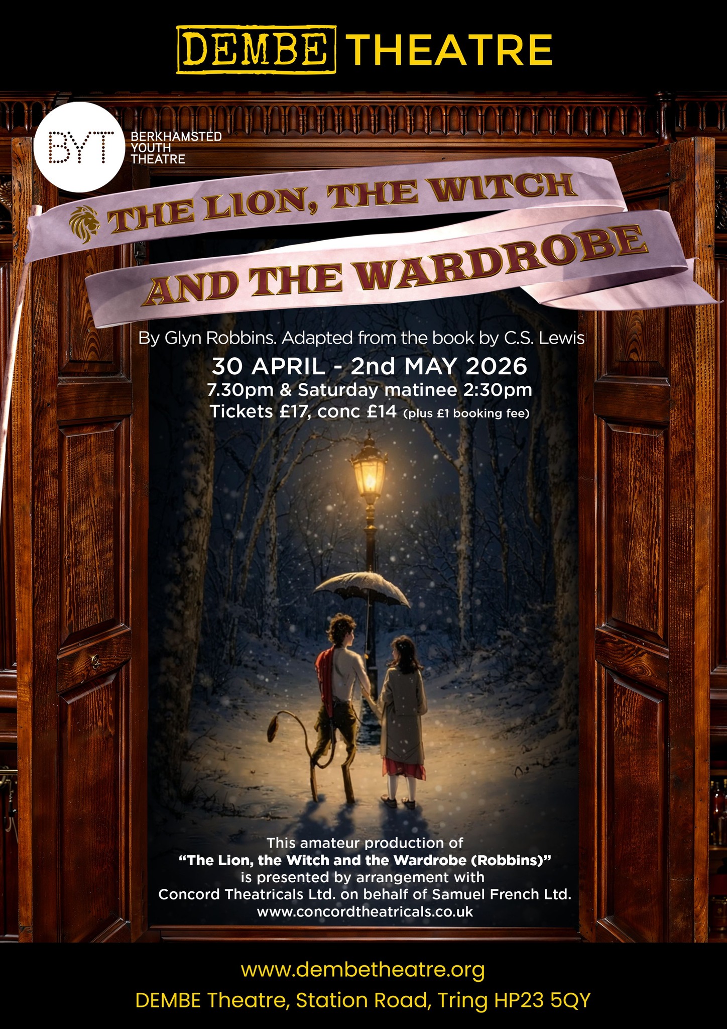 The Lion The Witch and The Wardrobe poster